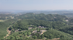 千年香严寺航拍风水视频，唐朝风水国师慧眼识宝得莲花风水宝地