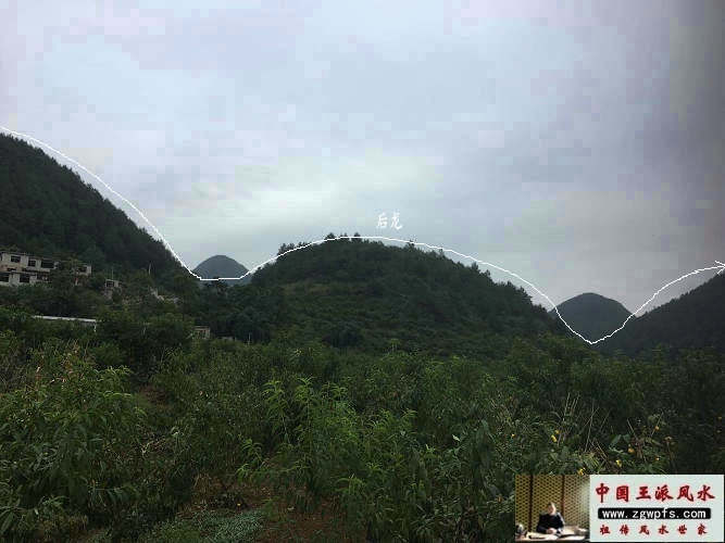杨公风水培训班王君植弟子上山考察风水实例